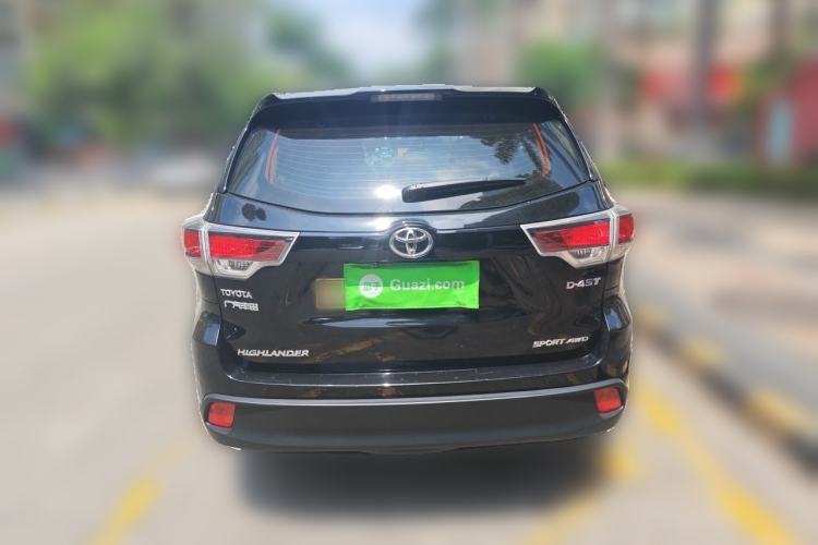 Used Toyota Highlander 2015 2.0T Four-Wheel Drive Elite Edition 7-Seater Rear