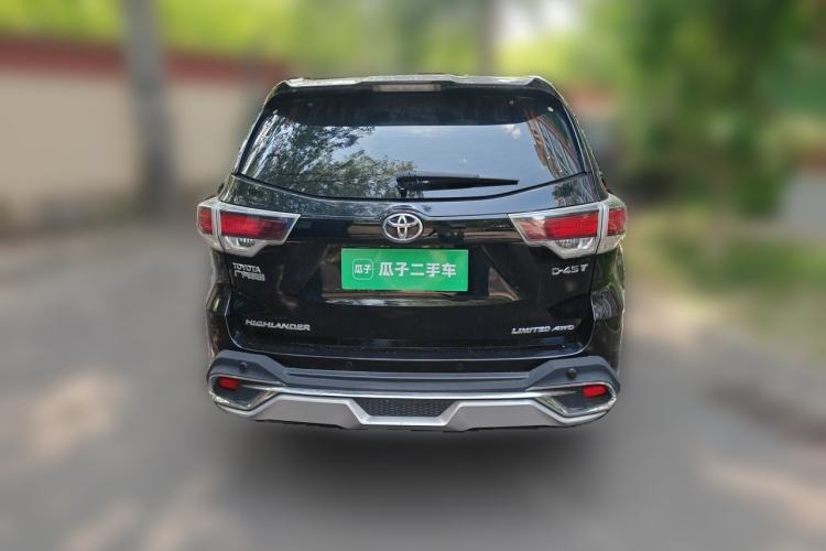 Used Toyota Highlander 2015 2.0T Four-Wheel Drive Ultimate Edition 7-Seater Rear
