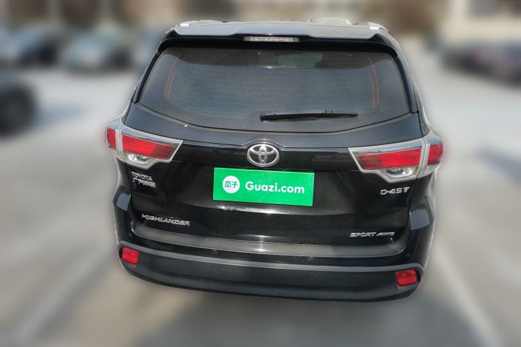 Used Toyota Highlander 2015 2.0T Four-Wheel Drive Luxury Edition 7-Seater Rear