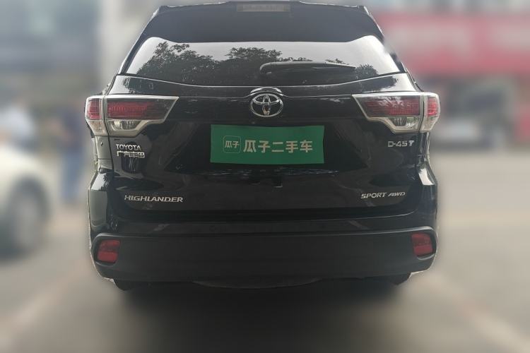 Used Toyota Highlander 2015 2.0T Four-Wheel Drive Luxury Edition 7-Seater Rear