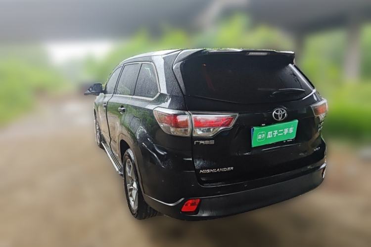 Used Toyota Highlander 2015 2.0T Two-Wheel Drive Luxury Edition 7 Seats Rear Left 45 Deg