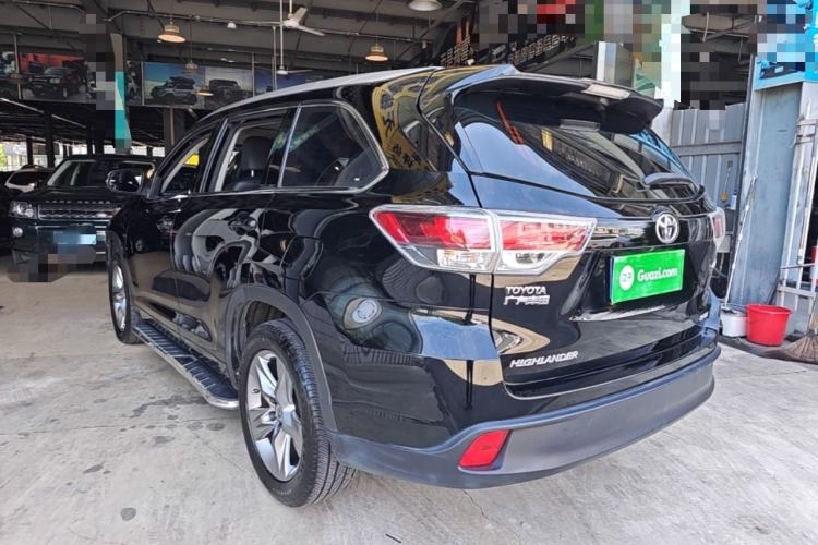 Used Toyota Highlander 2015 2.0T Two-Wheel Drive Luxury Edition 7 Seats Rear Left 45 Deg