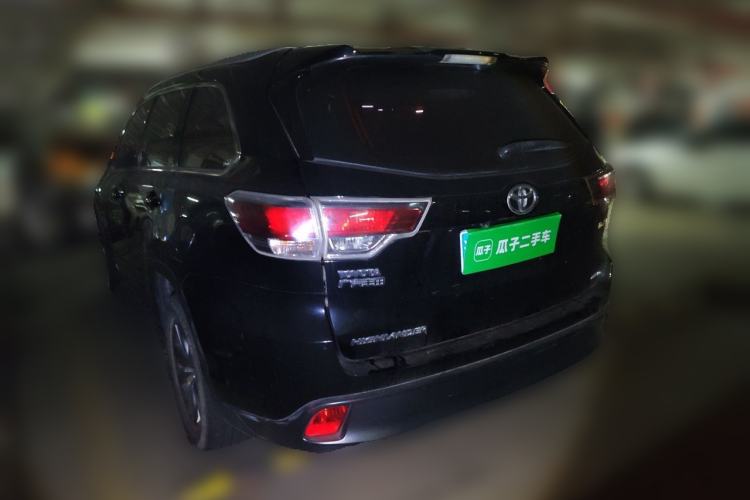 Used Toyota Highlander 2015 2.0T Four-Wheel Drive Elite Edition 7-Seater Rear Left 45 Deg