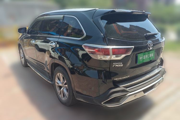 Used Toyota Highlander 2015 2.0T Four-Wheel Drive Elite Edition 7-Seater Rear Left 45 Deg