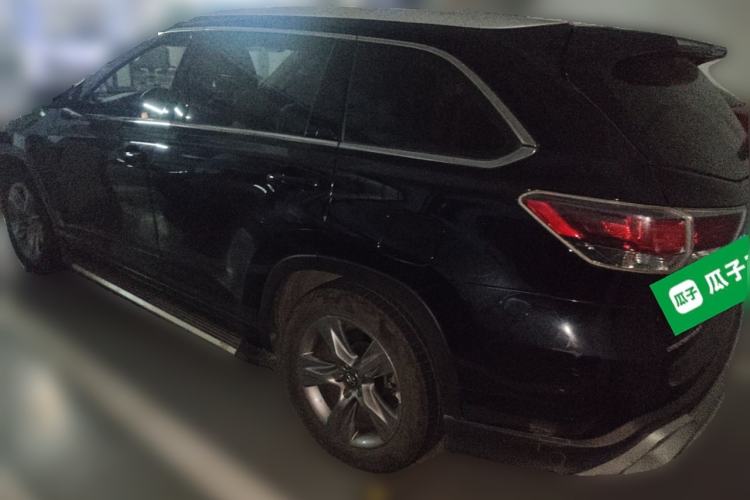Used Toyota Highlander 2015 2.0T Four-Wheel Drive Luxury Edition 7-Seater Rear Left 45 Deg