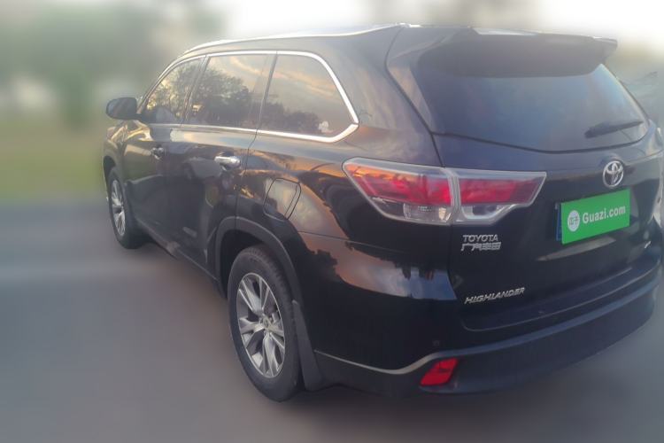 Used Toyota Highlander 2015 2.0T Four-Wheel Drive Elite Edition 7-Seater Rear Left 45 Deg