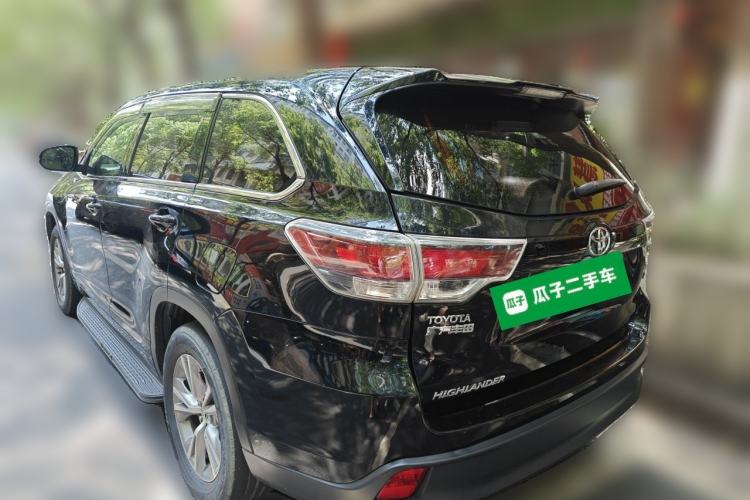 Used Toyota Highlander 2015 2.0T Two-Wheel Drive Elite Edition 5 Seats Rear Left 45 Deg