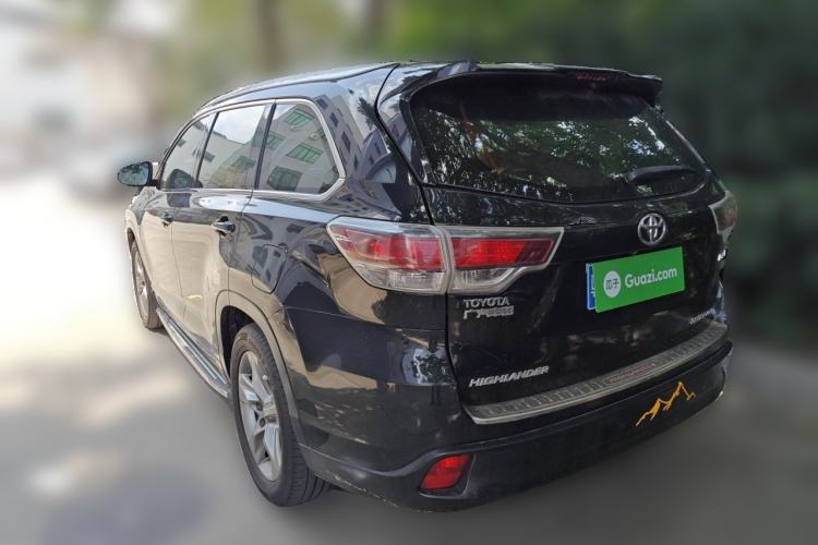 Used Toyota Highlander 2015 2.0T Four-Wheel Drive Luxury Edition 7-Seater Rear Left 45 Deg