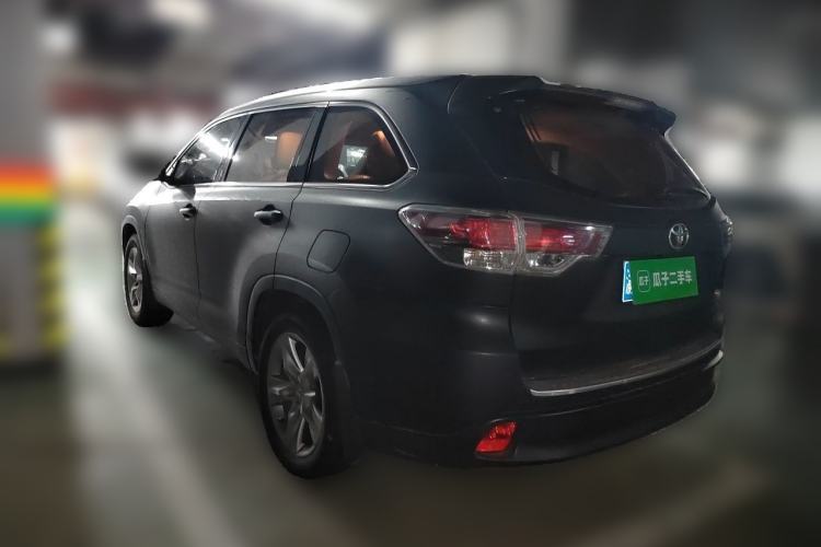 Used Toyota Highlander 2015 2.0T Four-Wheel Drive Ultimate Edition 7-Seater Rear Left 45 Deg