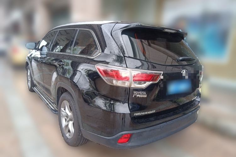Used Toyota Highlander 2015 2.0T Four-Wheel Drive Luxury Edition 7-Seater Rear Left 45 Deg