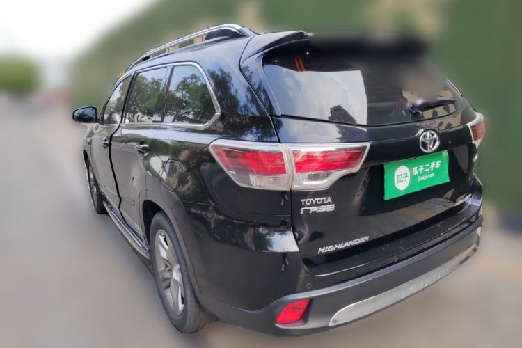 Used Toyota Highlander 2015 2.0T Four-Wheel Drive Ultimate Edition 7-Seater Rear Left 45 Deg