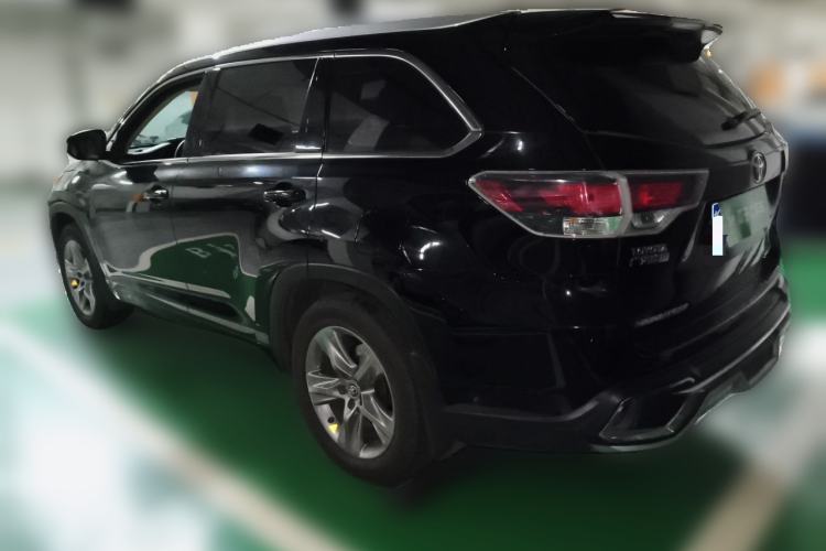 Used Toyota Highlander 2015 2.0T Four-Wheel Drive Luxury Edition 7-Seater Rear Left 45 Deg