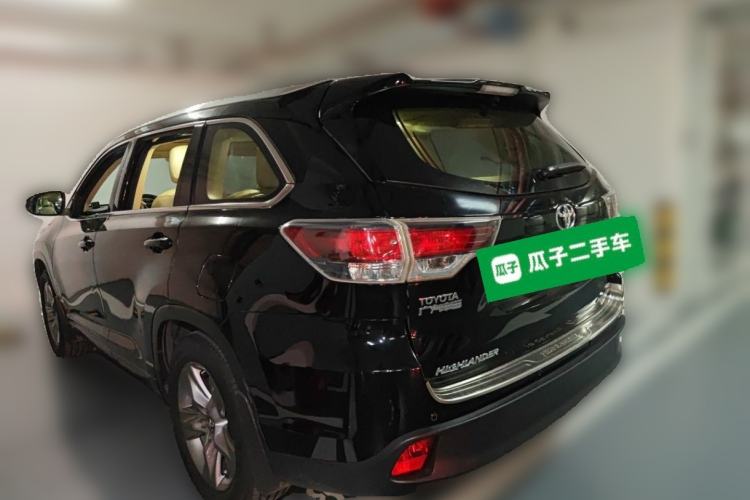 Used Toyota Highlander 2015 2.0T Four-Wheel Drive Luxury Edition 7-Seater Rear Left 45 Deg