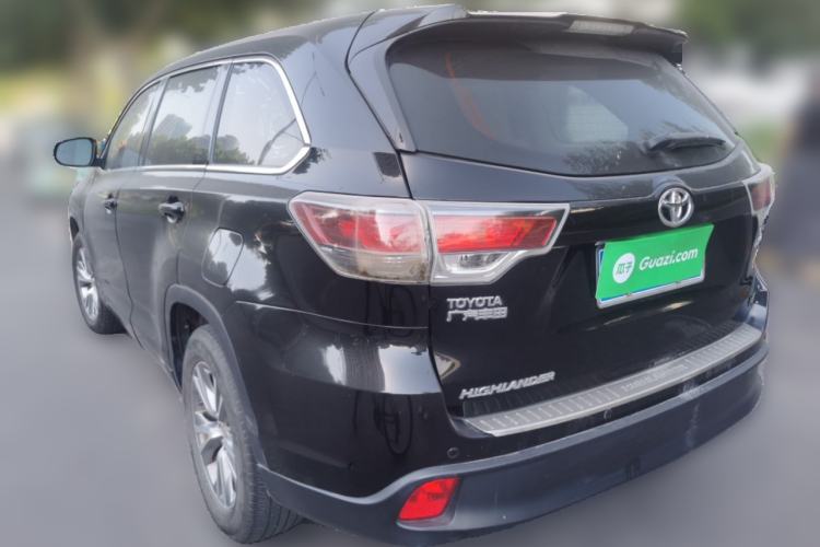 Used Toyota Highlander 2015 2.0T Two-Wheel Drive Elite Edition 7 Seats Rear Left 45 Deg