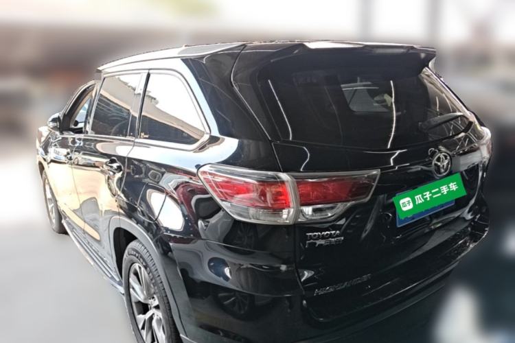 Used Toyota Highlander 2015 3.5L 4x4 Elite Edition 7-Seater Rear Left 45 Deg