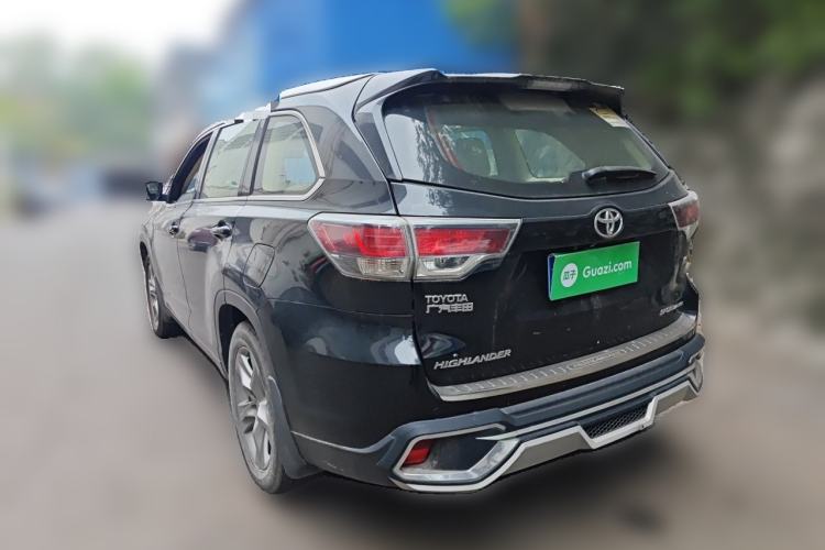 Used Toyota Highlander 2015 2.0T Four-Wheel Drive Luxury Edition 7-Seater Rear Left 45 Deg