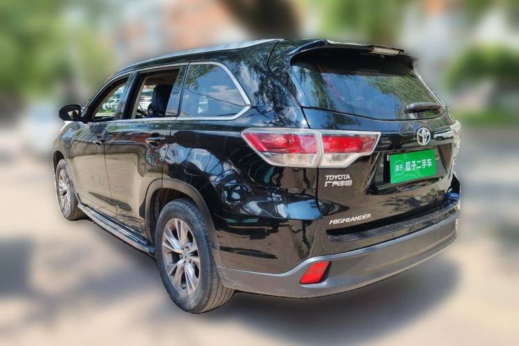 Used Toyota Highlander 2015 2.0T Four-Wheel Drive Elite Edition 7-Seater Rear Left 45 Deg