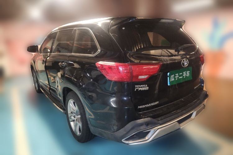 Used Toyota Highlander 2015 2.0T Four-Wheel Drive Ultimate Edition 7-Seater Rear Left 45 Deg