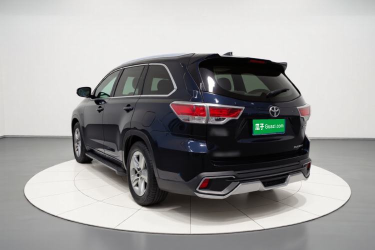 Used Toyota Highlander 2015 2.0T Four-Wheel Drive Luxury Edition 7-Seater Rear Left 45 Deg