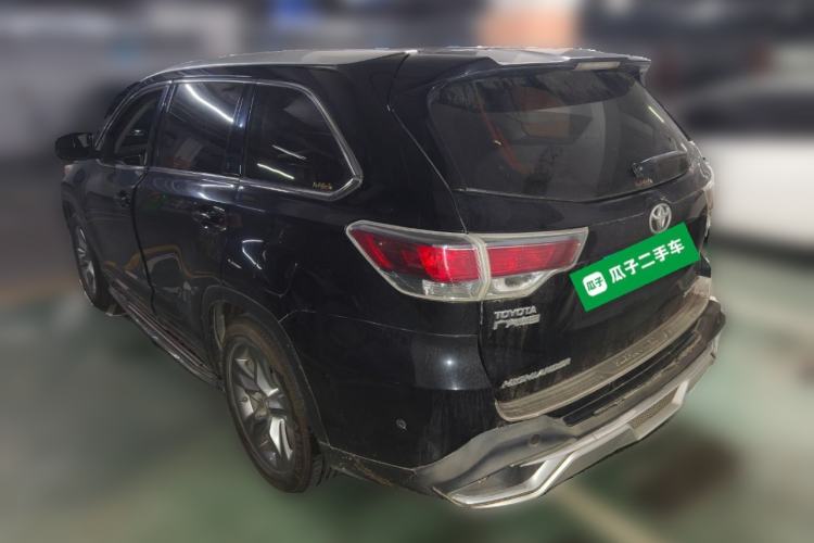 Used Toyota Highlander 2015 2.0T Four-Wheel Drive Luxury Edition 7-Seater Rear Left 45 Deg