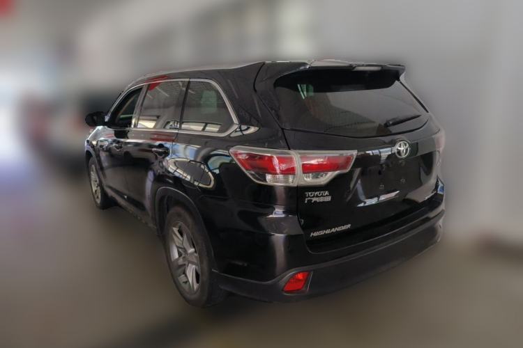 Used Toyota Highlander 2015 2.0T Four-Wheel Drive Luxury Edition 7-Seater Rear Left 45 Deg