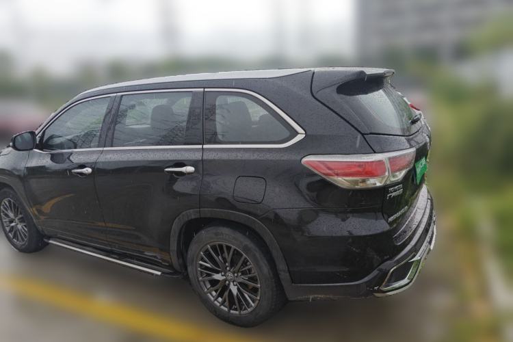 Used Toyota Highlander 2015 2.0T Four-Wheel Drive Luxury Edition 7-Seater Rear Left 45 Deg