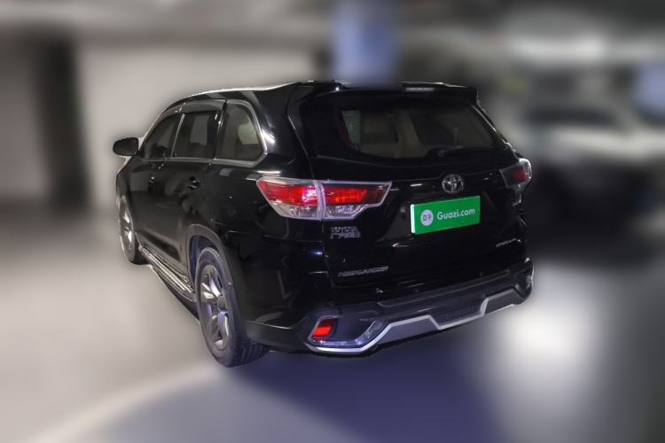 Used Toyota Highlander 2015 2.0T Four-Wheel Drive Luxury Edition 7-Seater Rear Left 45 Deg