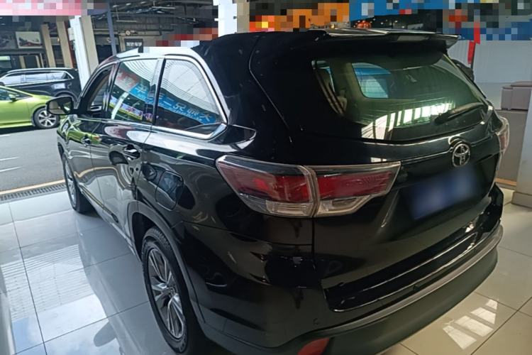 Used Toyota Highlander 2015 2.0T Four-Wheel Drive Elite Edition 7-Seater Rear Left 45 Deg