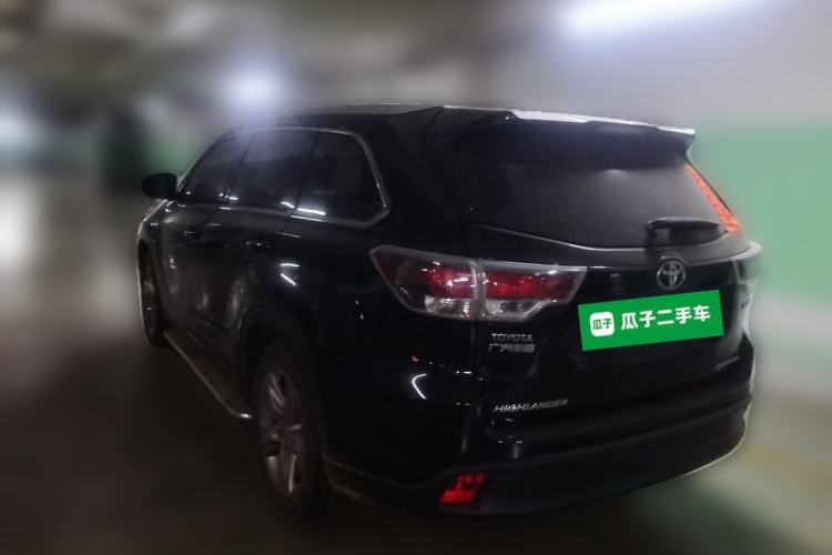Used Toyota Highlander 2015 2.0T Four-Wheel Drive Luxury Edition 7-Seater Rear Left 45 Deg