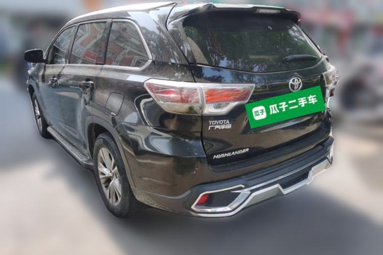 Used Toyota Highlander 2015 2.0T Two-Wheel Drive Elite Edition 5 Seats Rear Left 45 Deg