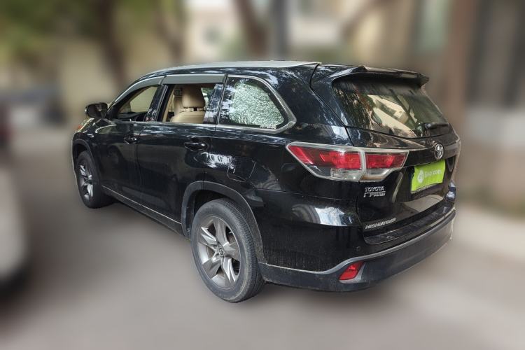 Used Toyota Highlander 2015 2.0T Two-Wheel Drive Luxury Edition 7 Seats Rear Left 45 Deg