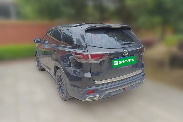 Used Toyota Highlander 2015 2.0T Four-Wheel Drive Elite Edition 7-Seater Rear Left 45 Deg