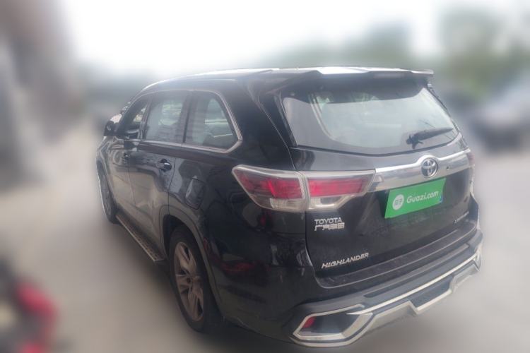 Used Toyota Highlander 2015 2.0T Four-Wheel Drive Ultimate Edition 7-Seater Rear Left 45 Deg