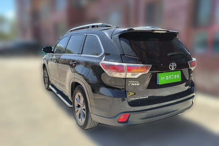 Used Toyota Highlander 2015 2.0T Four-Wheel Drive Elite Edition 7-Seater Rear Left 45 Deg
