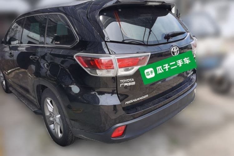 Used Toyota Highlander 2015 2.0T Four-Wheel Drive Ultimate Edition 7-Seater Rear Left 45 Deg