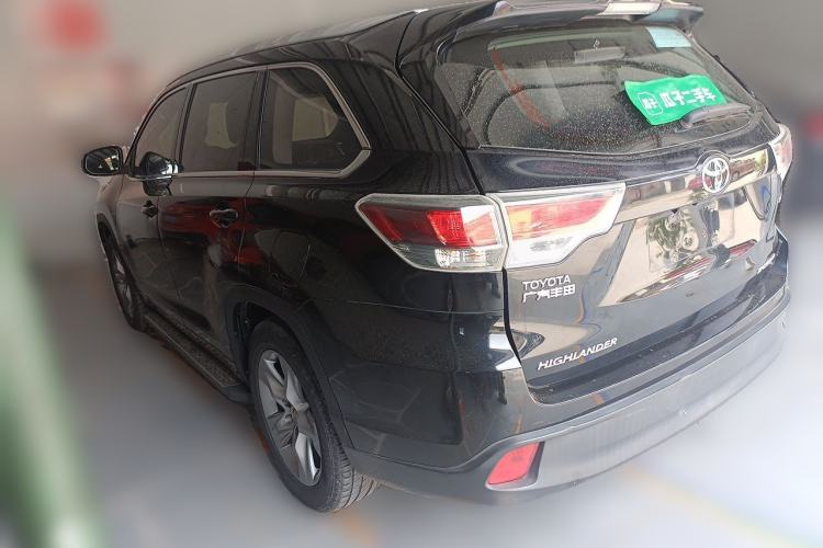 Used Toyota Highlander 2015 2.0T Four-Wheel Drive Luxury Edition 7-Seater Rear Left 45 Deg