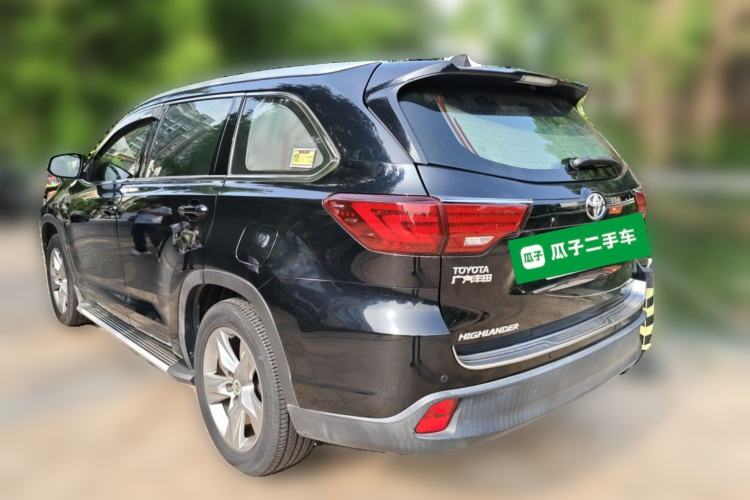 Used Toyota Highlander 2015 2.0T Four-Wheel Drive Luxury Edition 7-Seater Rear Left 45 Deg