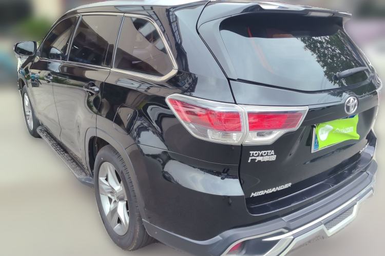 Used Toyota Highlander 2015 2.0T Four-Wheel Drive Luxury Edition 7-Seater Rear Left 45 Deg