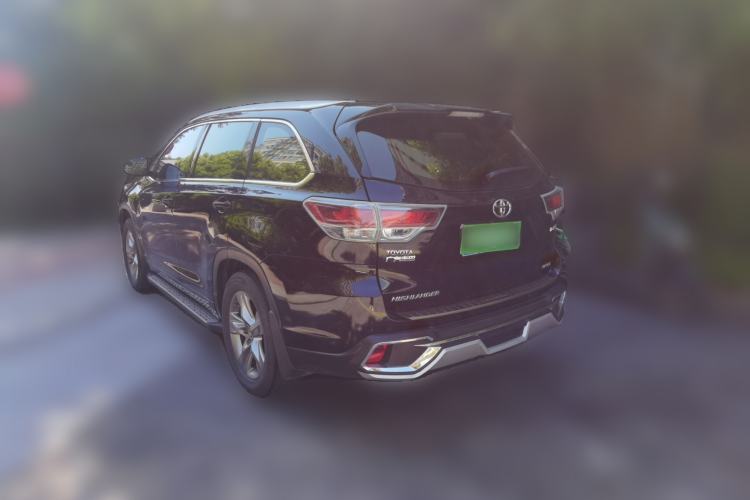 Used Toyota Highlander 2015 2.0T Two-Wheel Drive Luxury Edition 7 Seats Rear Left 45 Deg