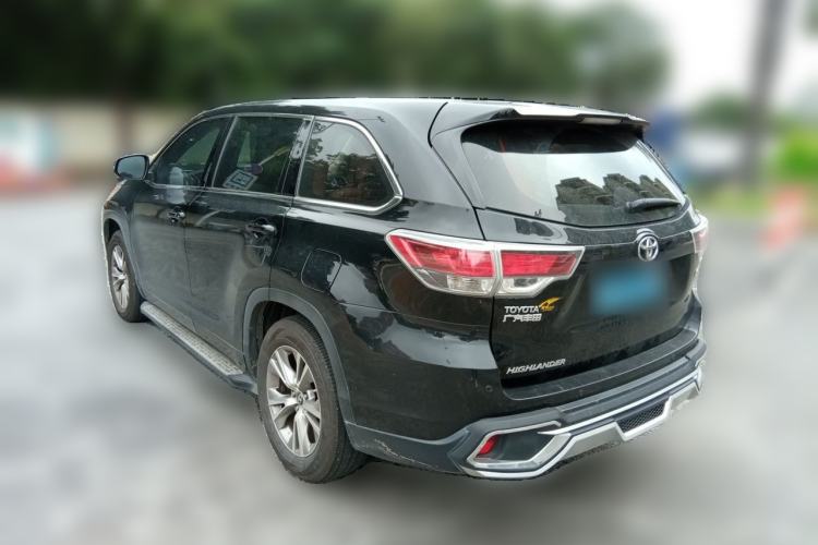 Used Toyota Highlander 2015 2.0T Two-Wheel Drive Elite Edition 7 Seats Rear Left 45 Deg