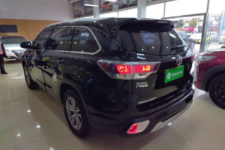 Used Toyota Highlander 2015 2.0T Four-Wheel Drive Elite Edition 7-Seater Rear Left 45 Deg