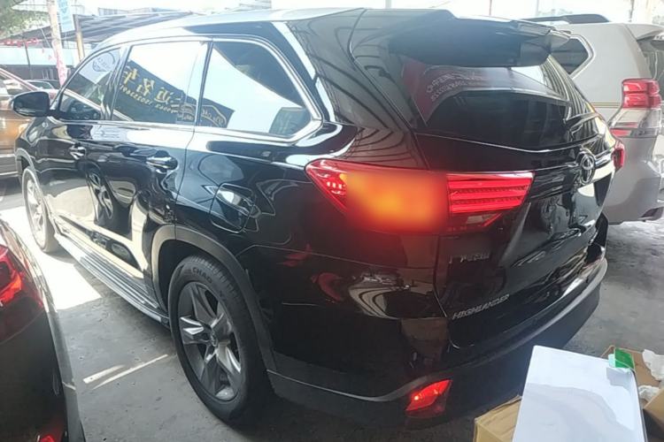 Used Toyota Highlander 2015 2.0T Four-Wheel Drive Luxury Edition 7-Seater Rear Left 45 Deg