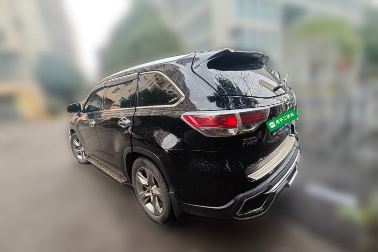 Used Toyota Highlander 2015 2.0T Four-Wheel Drive Luxury Edition 7-Seater Rear Left 45 Deg