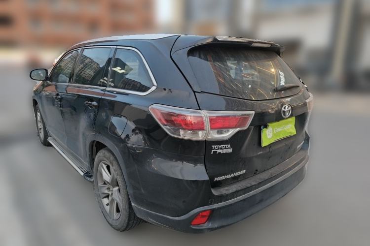 Used Toyota Highlander 2015 2.0T Four-Wheel Drive Luxury Edition 7-Seater Rear Left 45 Deg