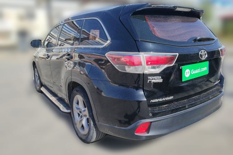 Used Toyota Highlander 2015 2.0T Four-Wheel Drive Luxury Edition 7-Seater Rear Left 45 Deg