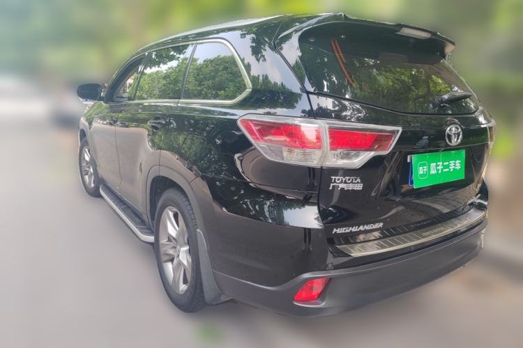 Used Toyota Highlander 2015 2.0T Four-Wheel Drive Ultimate Edition 7-Seater Rear Left 45 Deg