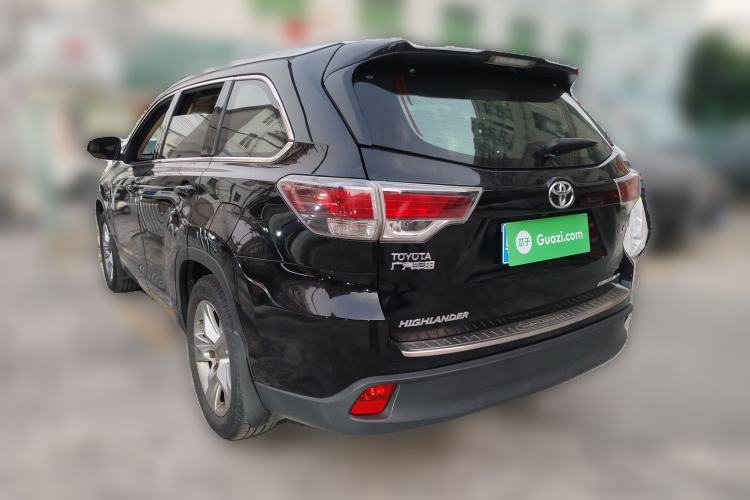 Used Toyota Highlander 2015 2.0T Four-Wheel Drive Ultimate Edition 7-Seater Rear Left 45 Deg