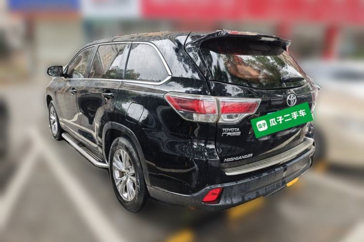 Used Toyota Highlander 2015 2.0T Two-Wheel Drive Elite Edition 7 Seats Rear Left 45 Deg