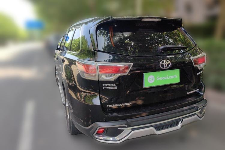 Used Toyota Highlander 2015 2.0T Four-Wheel Drive Ultimate Edition 7-Seater Rear Left 45 Deg