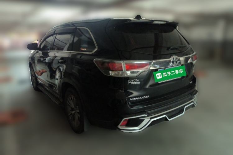 Used Toyota Highlander 2015 2.0T Four-Wheel Drive Elite Edition 7-Seater Rear Left 45 Deg
